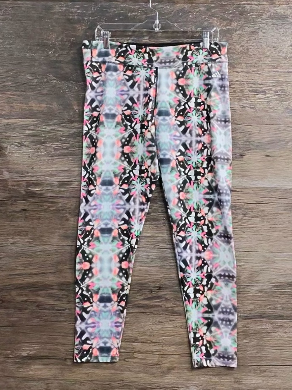 adidas Multicolor Geometric Floral Leggings